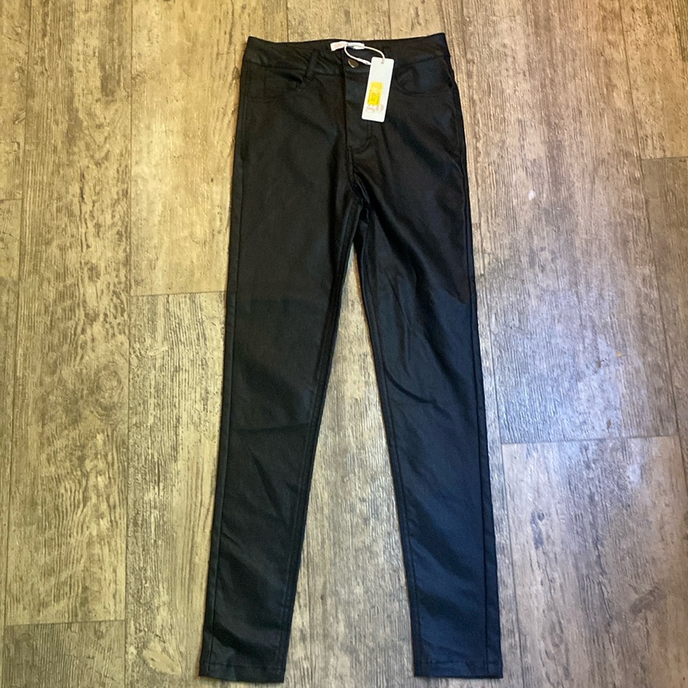 GB Girls leather pants